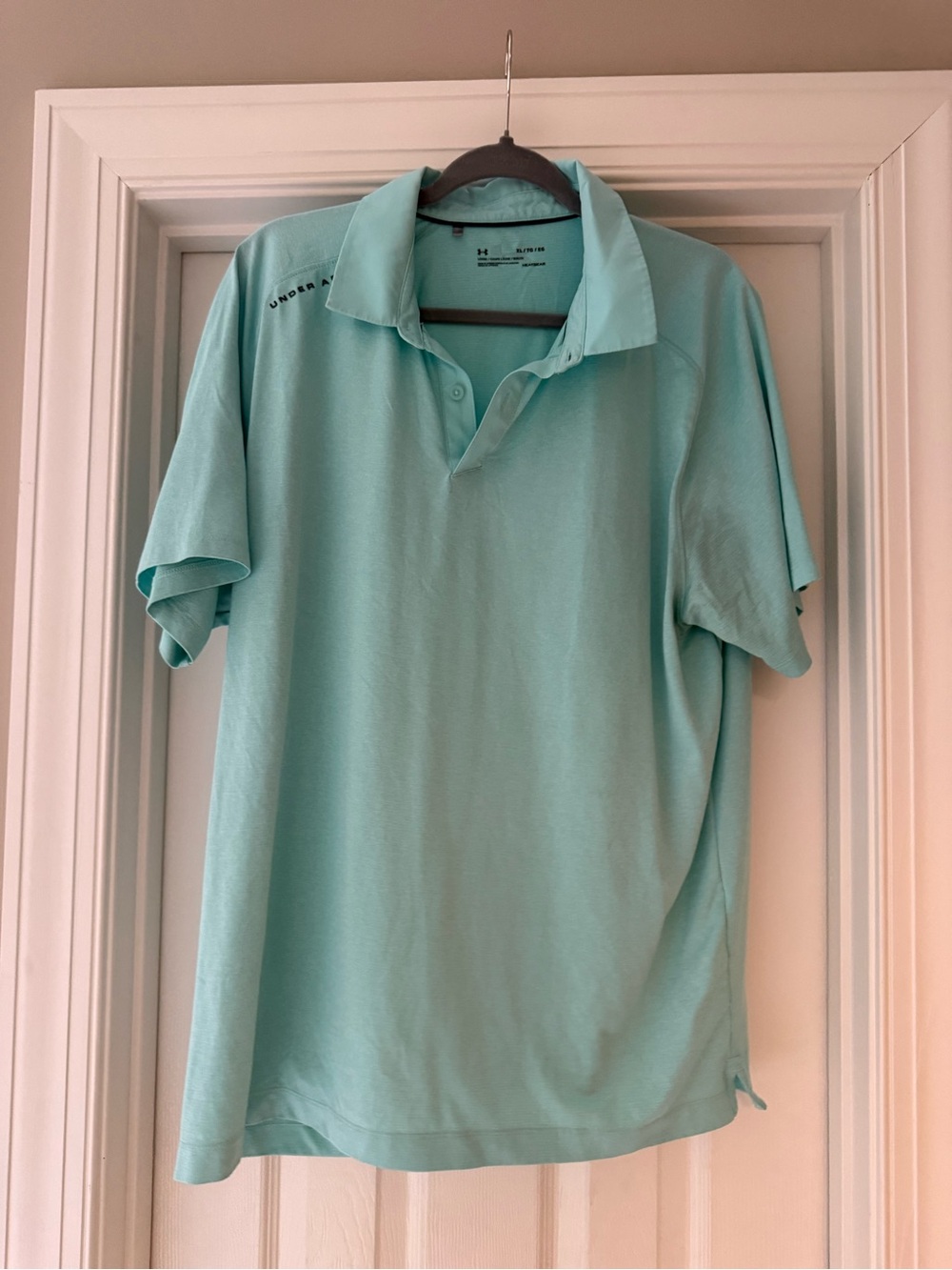 Under Armour Men’s Mint Green Performance Polo